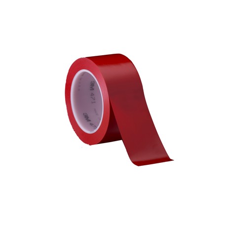 Nastro adesivo vinilico 471 - 5 cm x 33 m - rosso - Scotch