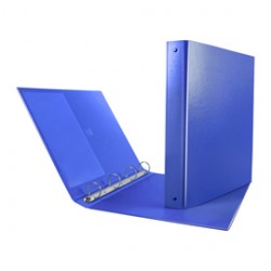 Raccoglitore Nettuno - 4 anelli a R 30 mm - dorso 3,5 cm - 22x30 cm - blu - Sei Rota
