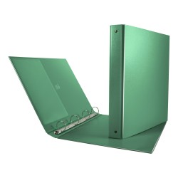 Raccoglitore Nettuno - 4 anelli a R 30 mm - dorso 3,5 cm - 22x30 cm - verde - Sei Rota