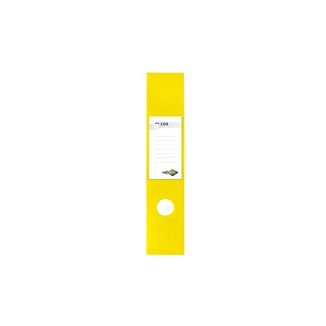 Copridorso CDR - PVC adesivo - giallo - 7x34,5 cm - Sei Rota - conf. 10 pezzi