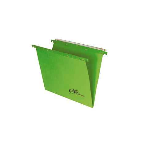 Cartella sospesa Joker - cassetto - interasse 33 cm - fondo V - 31,2x25 cm - verde - Bertesi