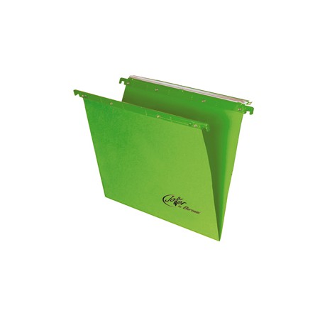 Cartella sospesa Joker - cassetto - interasse 39 cm - fondo V - 37x25 cm - verde - Bertesi