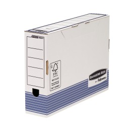 Scatola archivio Bankers Box System - formato legale - 25,5 x 36 cm - dorso 8 cm - Fellowes