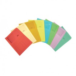 Cartellina a L con finestra Sintex - 120 gr - A4 - azzurro - Blasetti - conf. 50 pezzi