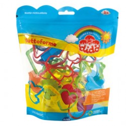 Busta richiudibile TuttoForme - formine assortite - DiDò - conf. 24 pezzi