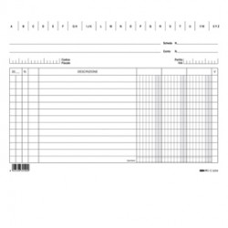 Schede - 3 colonne - 15 x 21 cm orizzontale - Edipro - conf. 100 pezzi