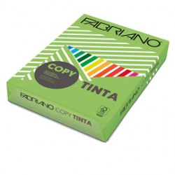 Carta Fabriano Colore - A4 - 80 gr - colori forti verde pisello - Fabriano - conf. 500 fogli