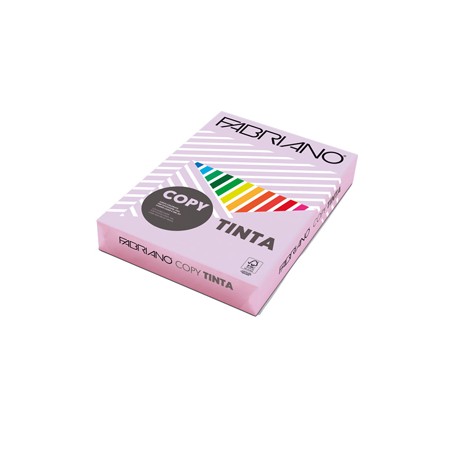 Carta Copy Tinta - A4 - 80 gr - colore tenue lavanda - Fabriano - conf. 500 fogli