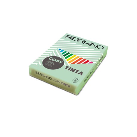 Carta Copy Tinta - A4 - 80 gr - colore tenue verde chiaro - Fabriano - conf. 500 fogli