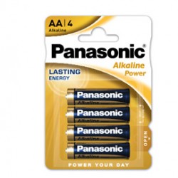 Pila Stilo AA - 1,5V - alcalina - Panasonic - blister 4 pezzi