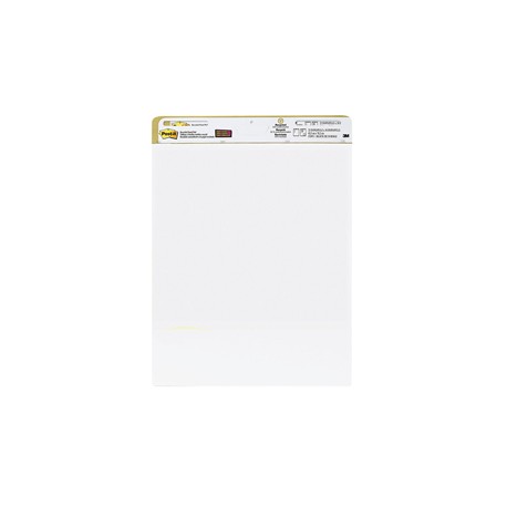 Blocco da parete Super Sticky - 559RP - 63,5 x 77,5 cm - carta riciclata - bianco - 30 fogli - Post it