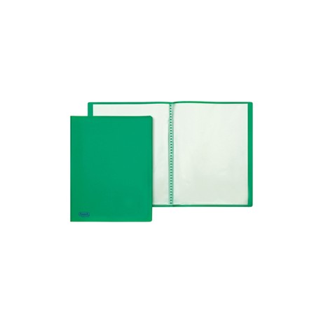 Portalistini Sviluppo - buccia - PP - 22 x 30 cm - 40 buste - verde - Favorit