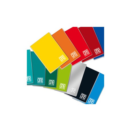 Maxiquaderno One Color - A4 - 10 mm - 20+1 fogli - 80 gr - Blasetti