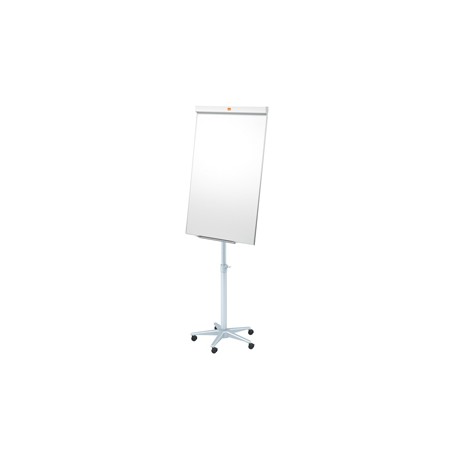 Lavagna portablocco Classic con ruote - 100 x 67,5 cm - bianco - Nobo