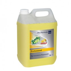 Sgrassatore per pavimenti - limone - Svelto - tanica da 5 L