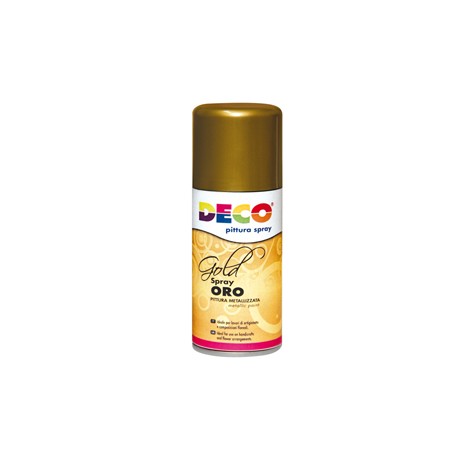 Vernice spray - 150ml - oro - DECO