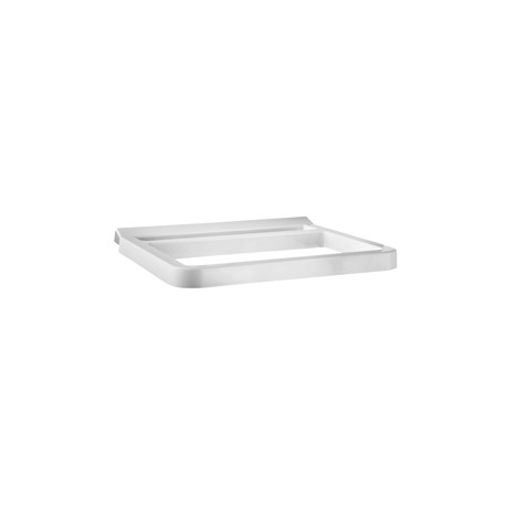 Portasacco per dispenser a cavalletto - ABS - 4,2x35,6x40 cm - bianco - Mar Plast