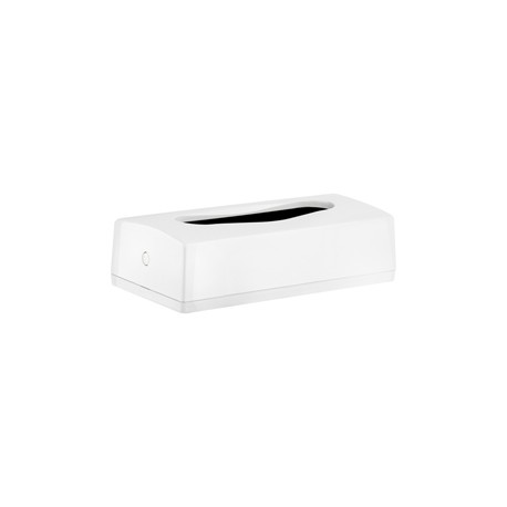 Dispenser per veline di carta - da muro - 27x7x14 cm - bianco - Mar Plast