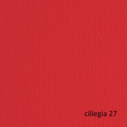 Cartoncino Elle Erre - 70 x 100 cm - 220 gr - ciliegia 127 - Fabriano - blister 10 fogli