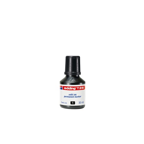 Ricarica Inchiostro marcatore permanente T25 - 30ml - nero - Edding