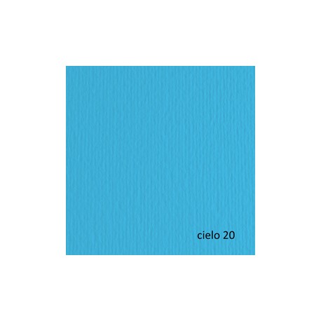 Cartoncino Elle Erre - 50x70cm - 220gr - cielo 120 - Fabriano - blister 20 fogli