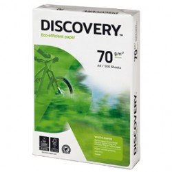 Carta Discovery 70 - A4 - 70 gr - bianco - conf. 500 fogli