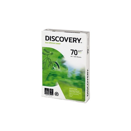 Carta Discovery 70 - A4 - 70 gr - bianco - conf. 500 fogli