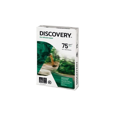 Carta Discovery 75 - A4 - 75 gr - bianco - conf. 500 fogli