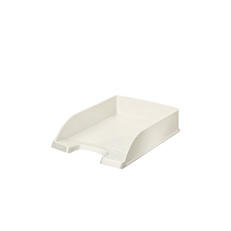 Vaschetta portacorrispondenza WOW - 25,5 x 35,7 x 7 cm - bianco metallizzato - Leitz