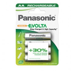 Pila Stilo Infinium ricaricabili AA - 1,2V - Panasonic - blister 4 pezzi