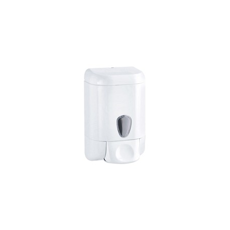 Dispenser sapone Prestige - murale - capacit&agrave; 1 L - bianco/azzurro trasparente - Mar Plast