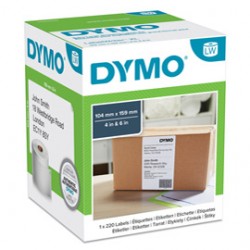 Rotolo 220 etichette LW S0904980 - 104 x 159 mm - carta - indirizzi XL - bianco - Dymo