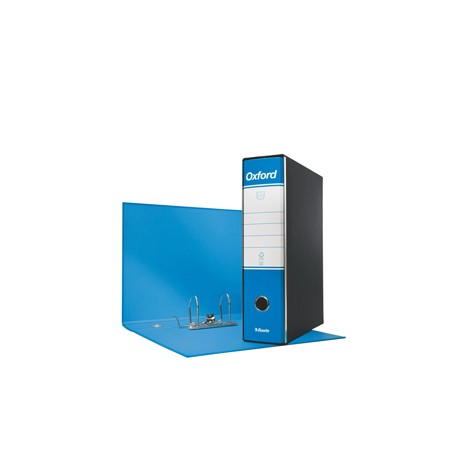 Registratore Oxford G83 - dorso 8 cm - commerciale 23 x 30 cm - azzurro - Esselte