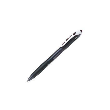 Penna a sfera a scatto Rexgrip Begreen - punta 1,6mm - nero  - Pilot