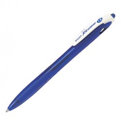Penna a sfera a scatto Rexgrip - punta 1,6mm - blu  - Pilot