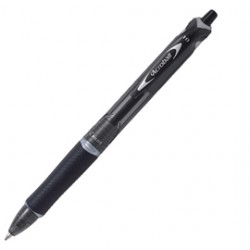 Penna a sfera a scatto Acroball Plastic - punta 1,0mm - nero - Pilot