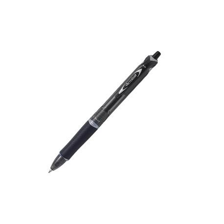 Penna a sfera a scatto Acroball Plastic - punta 1,0mm - nero - Pilot