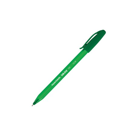 Penna a sfera con cappuccio Inkjoy 100 - punta 1,0mm  - verde - Papermate