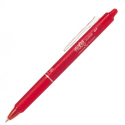 Penna a sfera a scatto Frixionball Clicker  - punta 0,7mm - rosso - Pilot