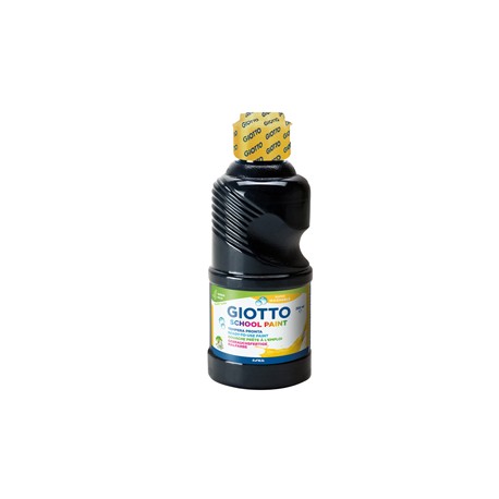 Tempera pronta - 250ml - nero - Giotto