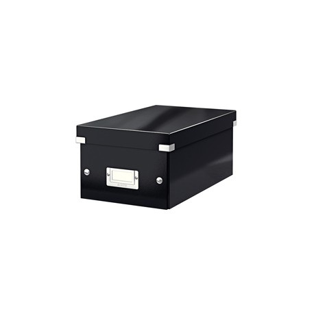 Scatola archivio Click & Store - per DVD - 20,6 x 14,7 x 35,2 cm - nero - Leitz
