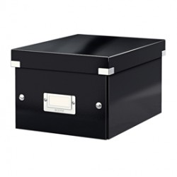 Scatola archivio Click & Store - 22x16x28,2cm (A5) - nero - Leitz