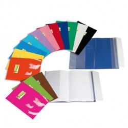 Coprimaxi LF - c/alette - A4 - PVC -  laccato - rosso - Sei Rota