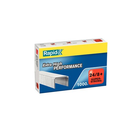 Punti Rapid Super Strong - 24/8+ - metallo - Rapid - conf. 1000 pezzi