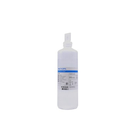 Soluzione salina sterile - cloruro di sodio - 500 ml - PVS