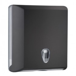 Dispenser asciugamani piegati Ecolored - 29 x 10,5 x 30,5 cm - vesuvian black - Mar Plast