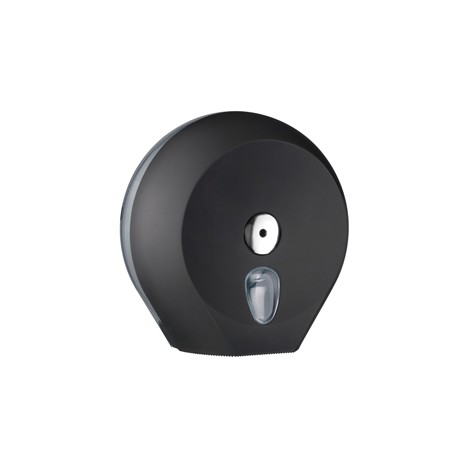 Dispenser linea plus di carta igienica in rotolo Mini Jumbo - 27 x 12,8 x 27,3 cm - plastica - Vesuvian Black - Mar Plas