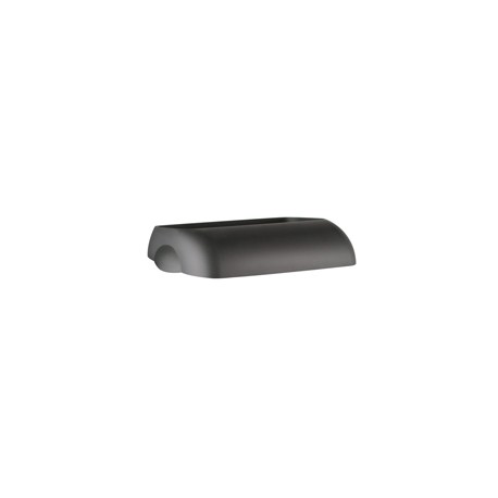 Coperchio per cestino gettacarte Soft Touch - 33,5x22,5x9 cm - 23 L - nero - Mar Plast