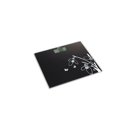 Bilancia elettronica Pesapersone - 26 x 30 x 1,7 cm - capacità massima 150 kg - nero - Melchioni family