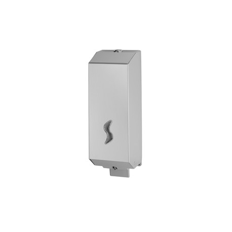 Dispenser sapone liquido Brinox - 10x11x32 cm - capacità 1,2 L - acciaio inox - Medial